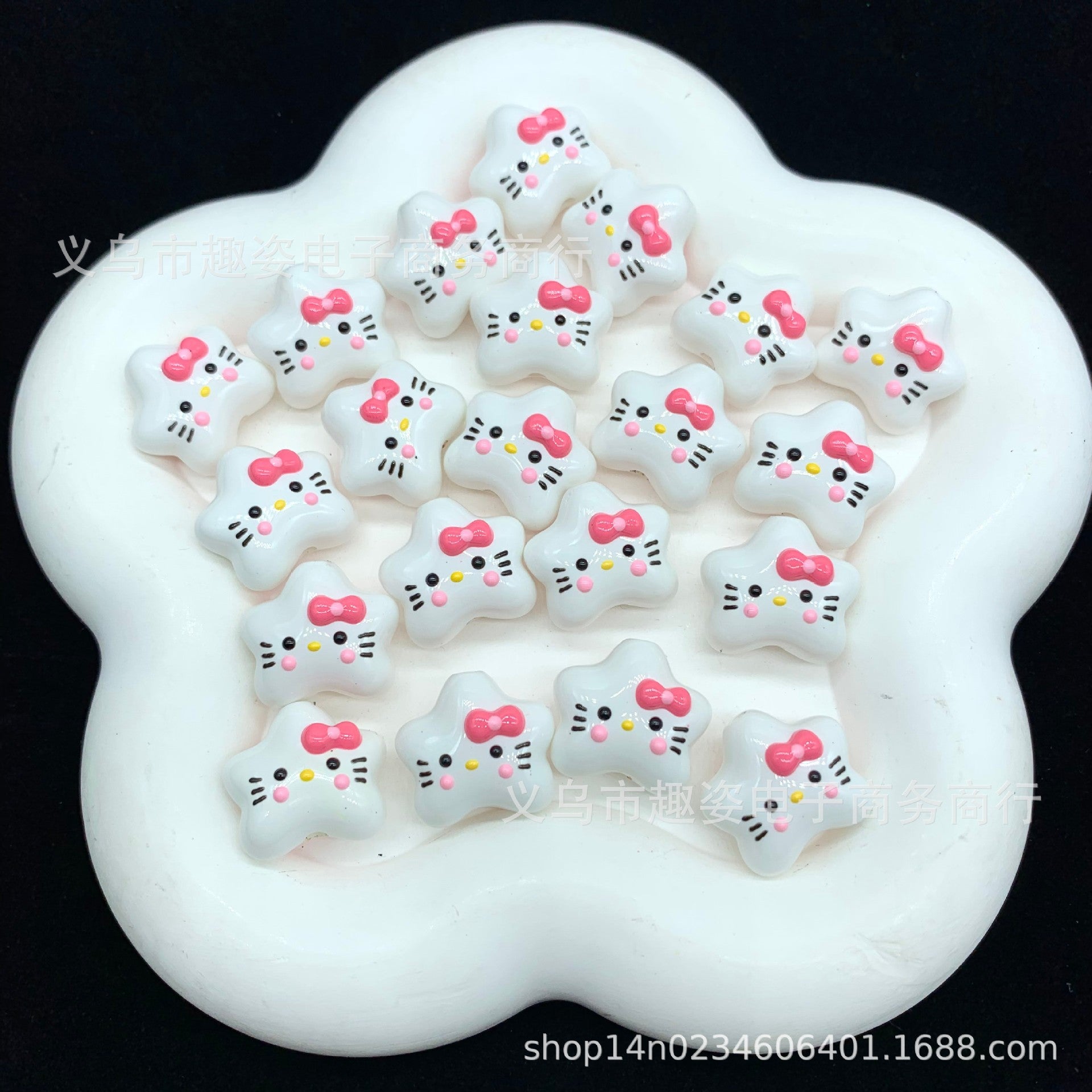 Wholesale 10pcs Colorful and cute cartoon Acrylic Beads