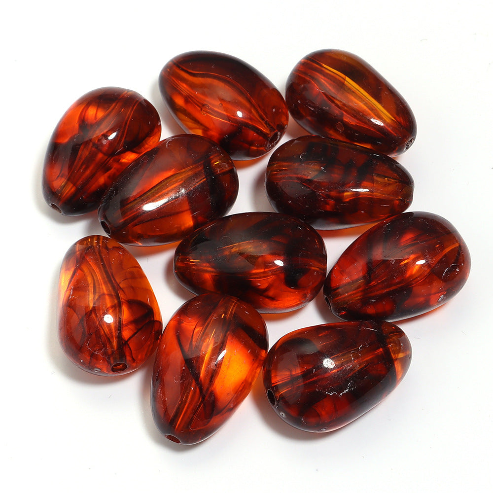 Wholesale 10pcs Cloud Straight Hole Beads  DIY  Accessories Beads