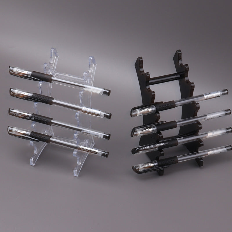 Wholesale Acrylic Plastic Transparent Makeup Pen Cosmetic Pen Holder Pen Display