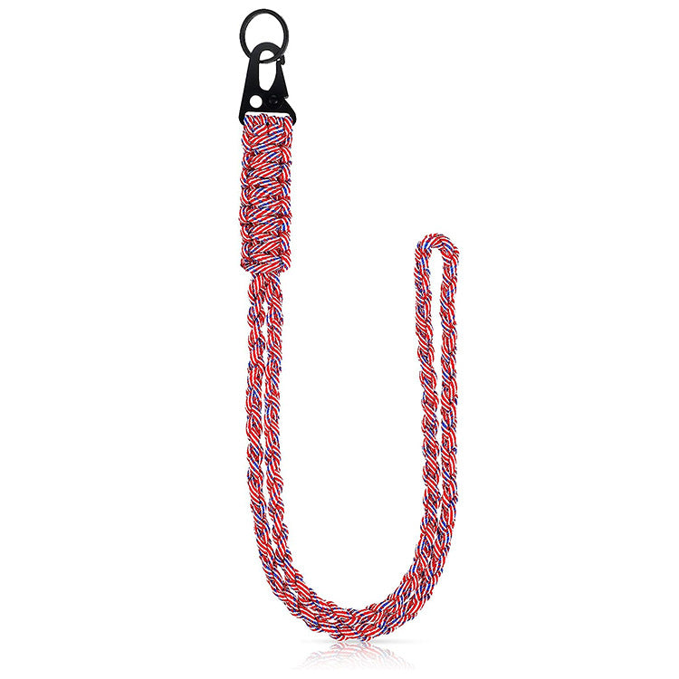 Wholesale Woven Umbrella Rope Outdoor Climbing Chain Keychain