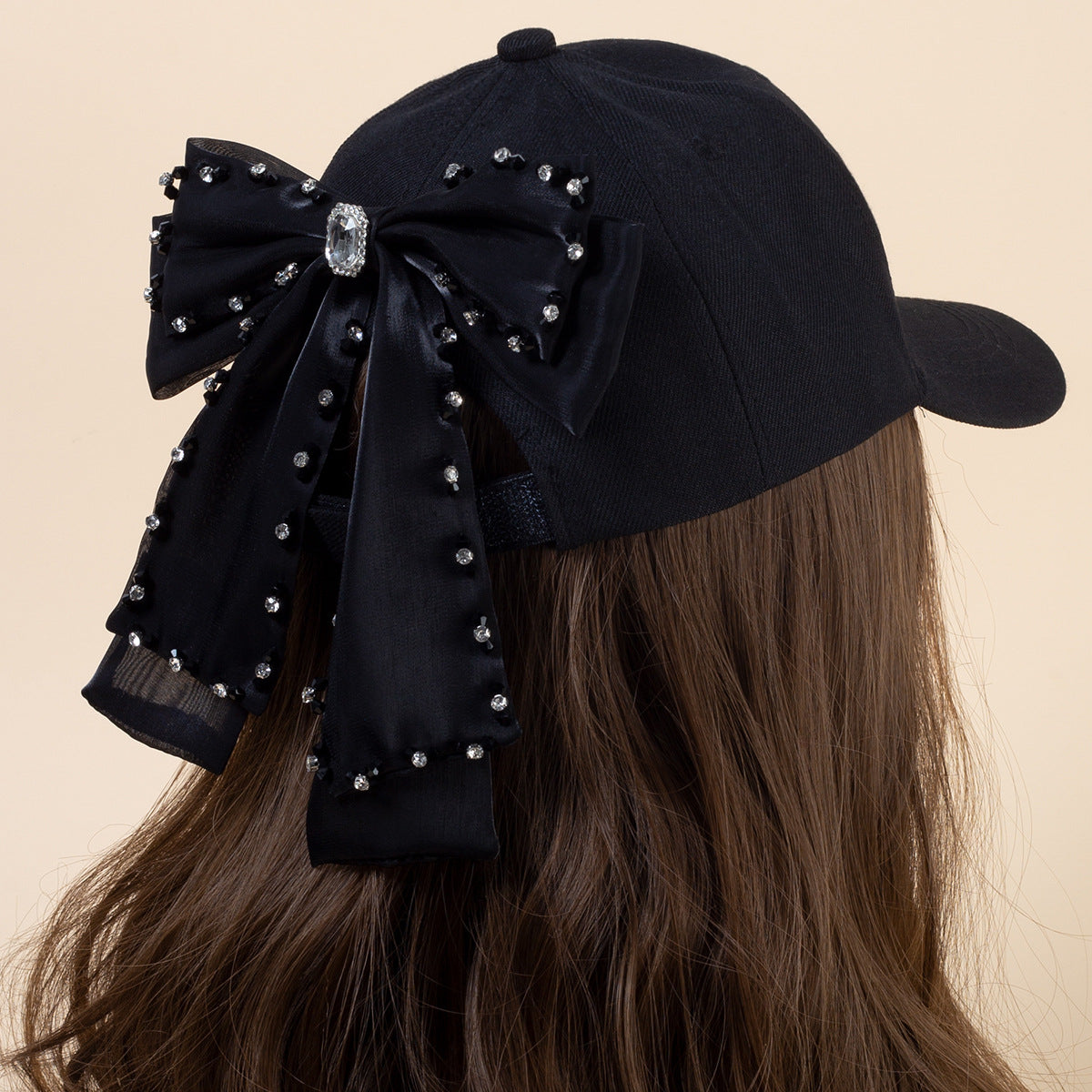 Wholesale Bow Soft Top Cotton Baseball Caps