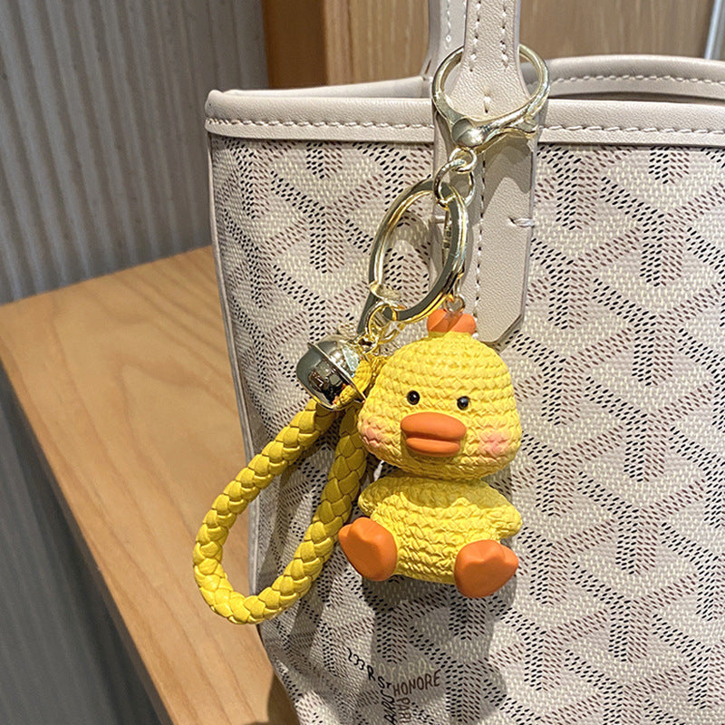 Wholesale Cute Pig Wool Keychain