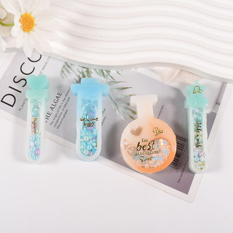 Wholesale DIY Silicone Magic Experimental Bottle Quicksand Pendant Mold