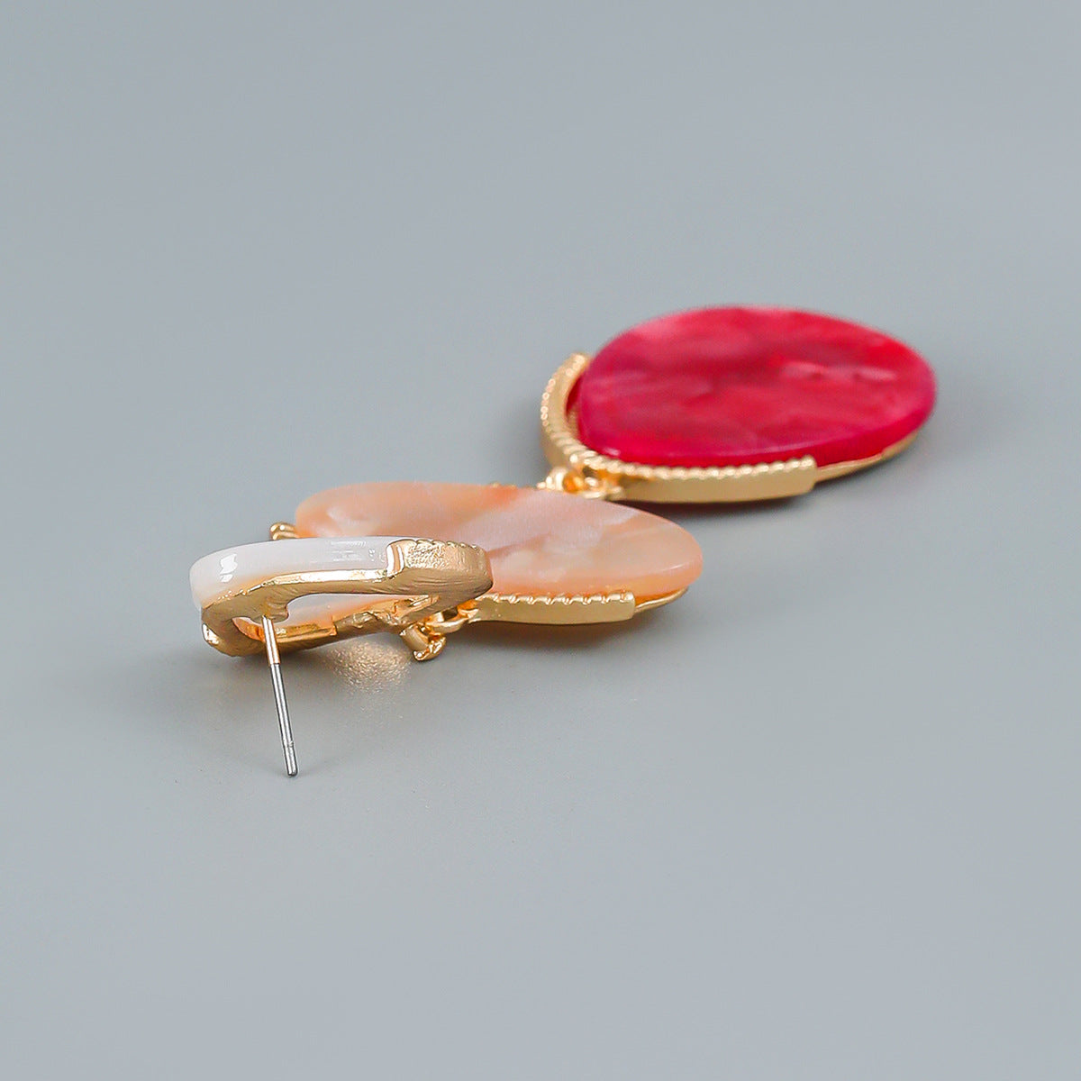 Wholesale Multilayer Geometric Sheets Earrings