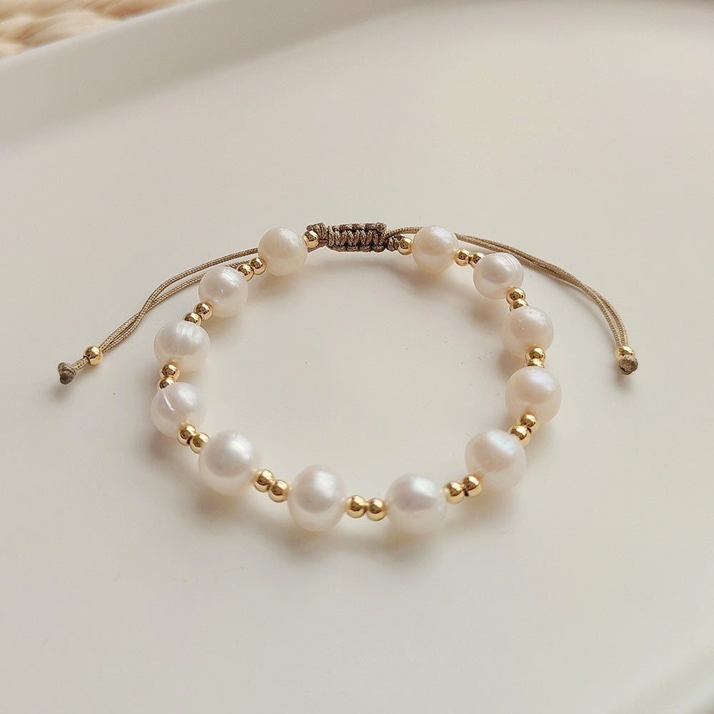 Wholesale Multi-layer Layered Pearl Bracelet