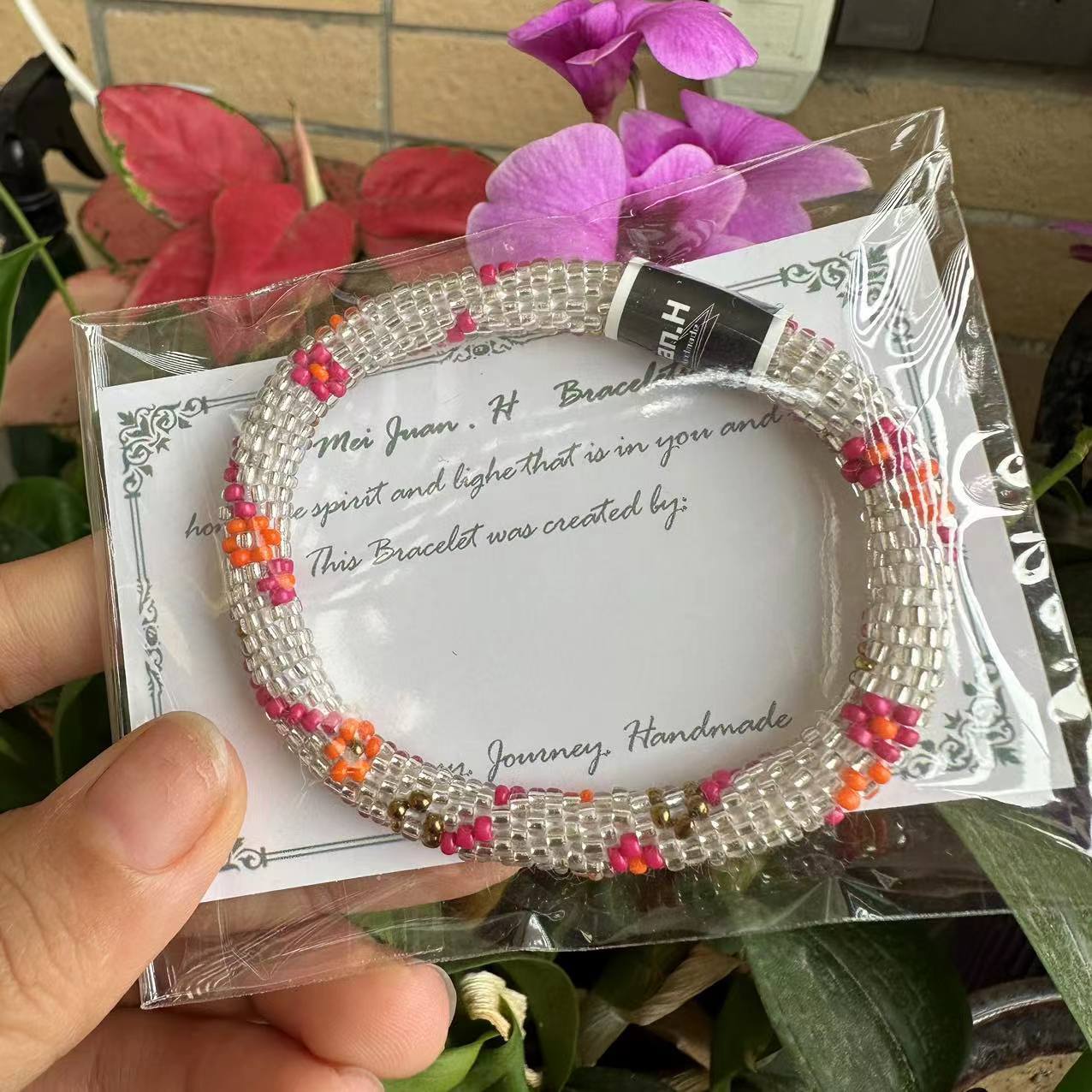 Wholesale Japanese Bohemian Rice Beads All-match Fragrance Diffuser Bracelet