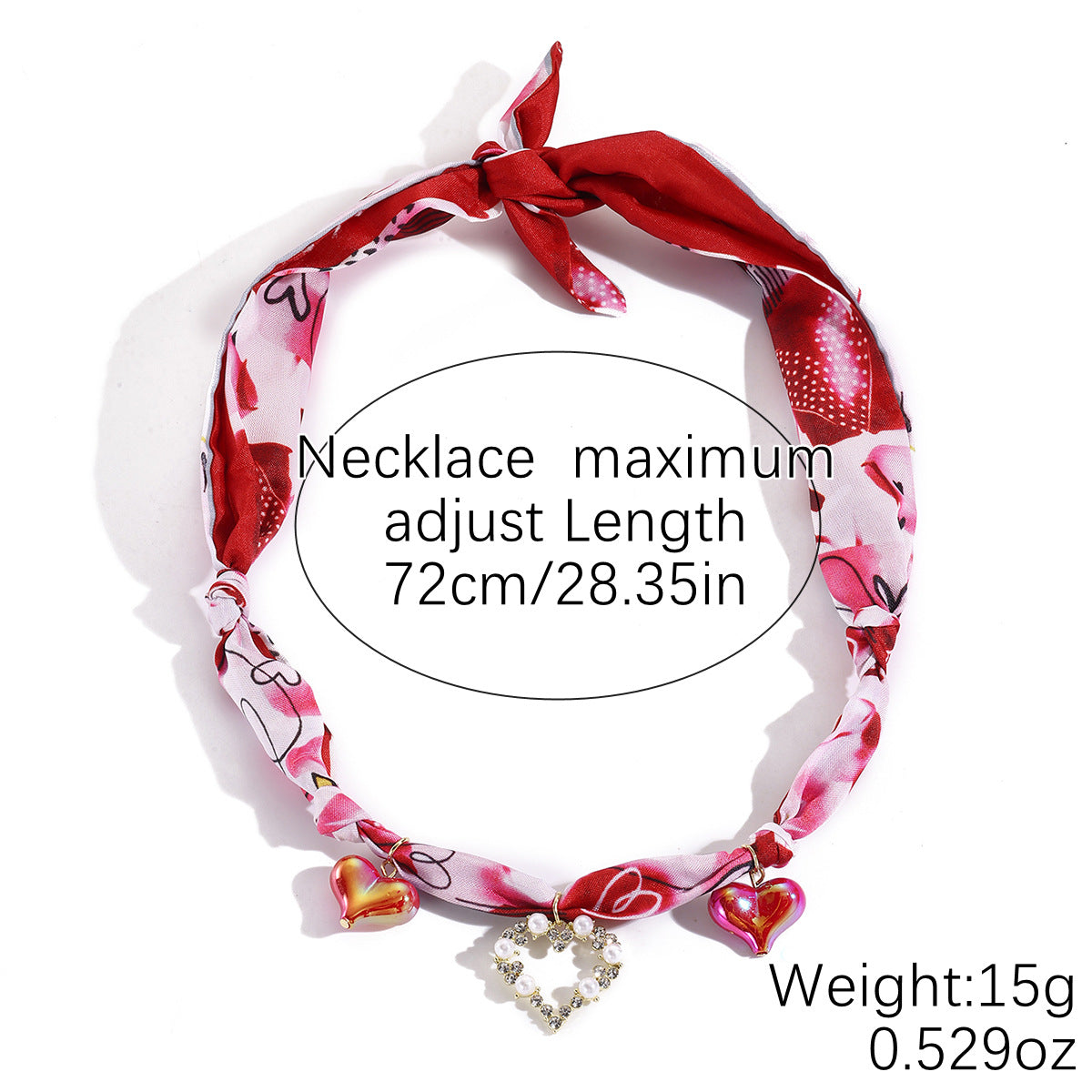 Wholesale  Summer Pearl Silk Pendant Necklace