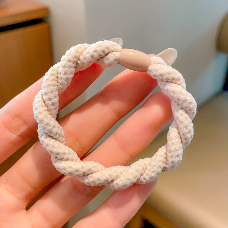 Wholesale High Elastic Hair Band Braid Rubber Band