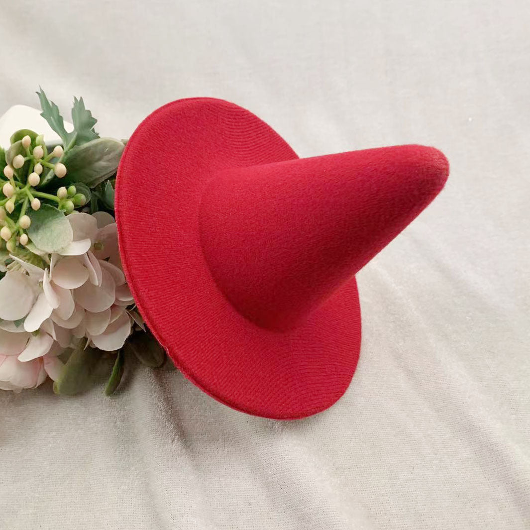 Wholesale Halloween wizard hat witch hat new witch hat COSplay handmade hair accessories hat cm