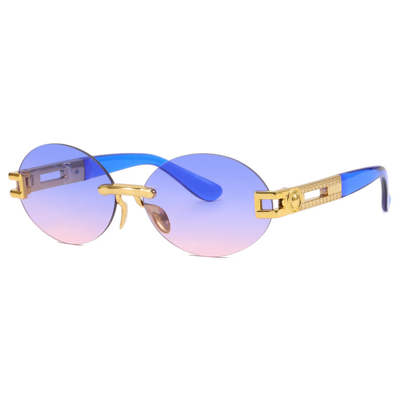 Wholesale PC UV Resistant Frameless Sunglasses