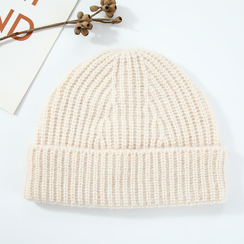 Wholesale Unisex Winter Large Head Circumference Warm Simple Beanie