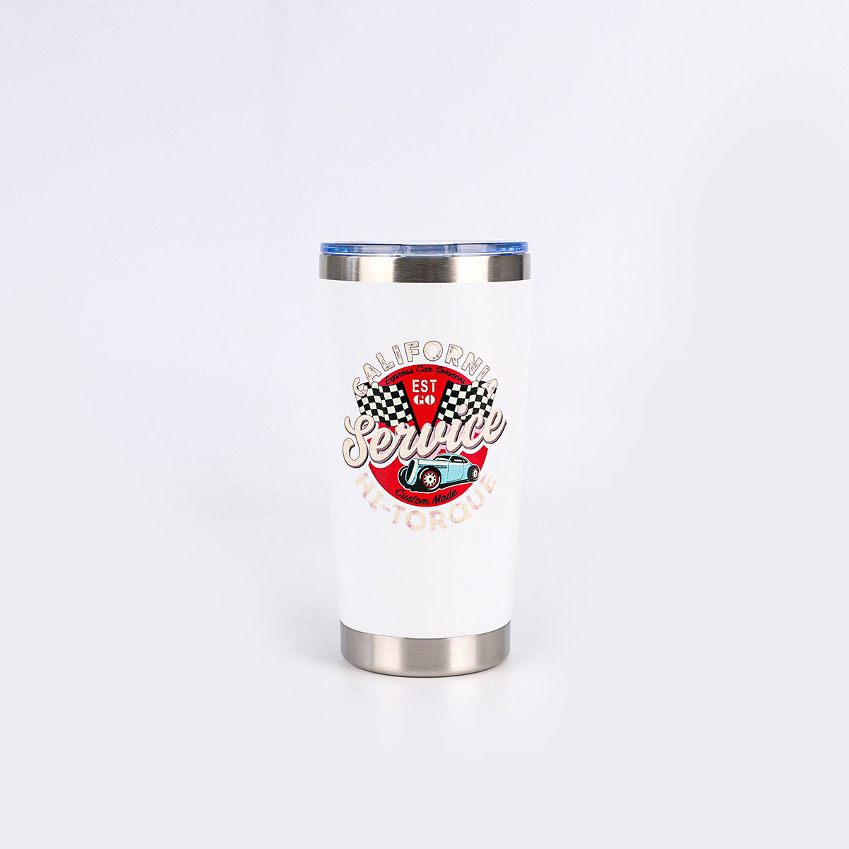 Wholesale 20oz Multi-color Spray-painted Stainless Steel Double-layer Vacuum Flask Car Tumbler