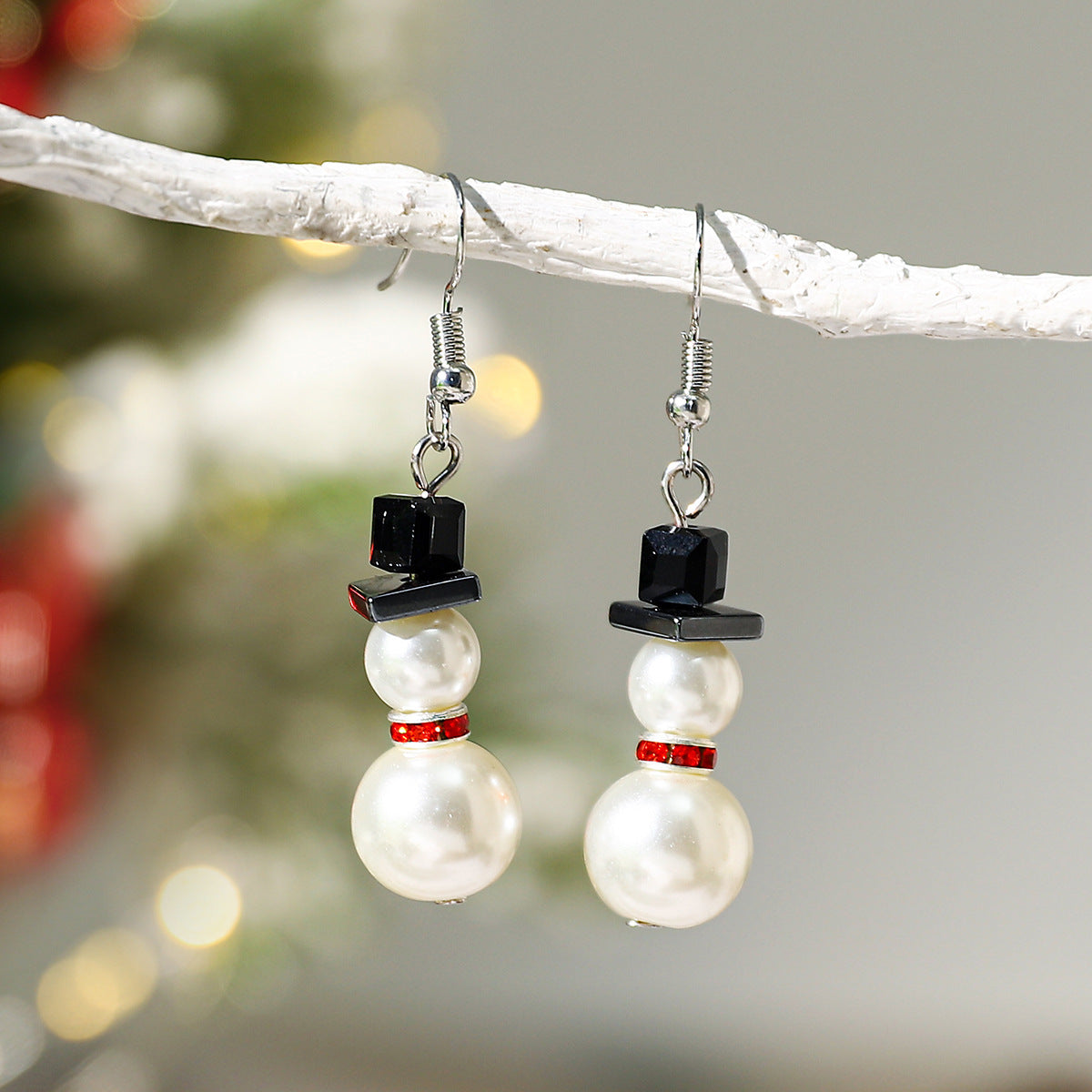 Wholesale Christmas snowman earrings