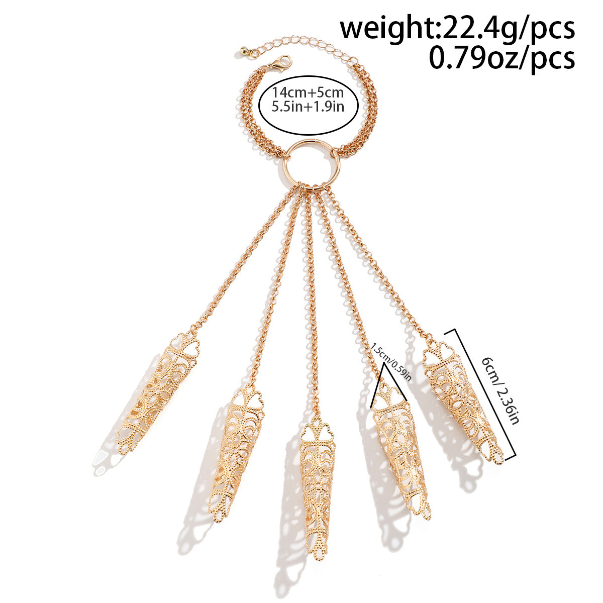 Wholesale Gothic Ghost Mittens Bracelet