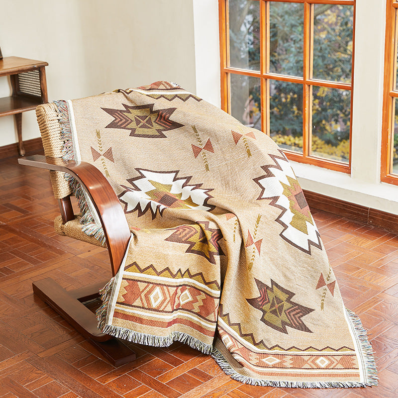 Wholesale of Western Style Aztec Polyester Blankets