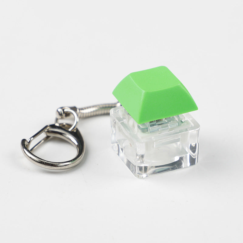Wholesale Acrylic Decompression Mechanical Keyboard Axis Tester Fidget Keychains