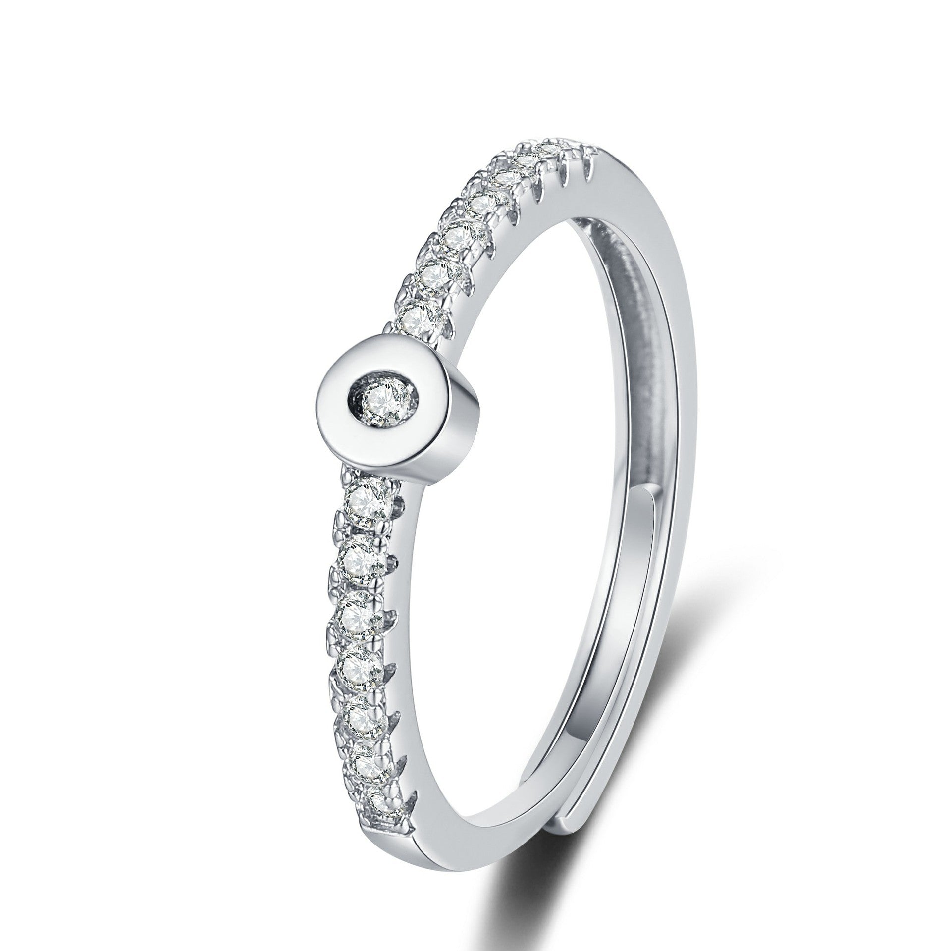 卸売英字銅オープンリング