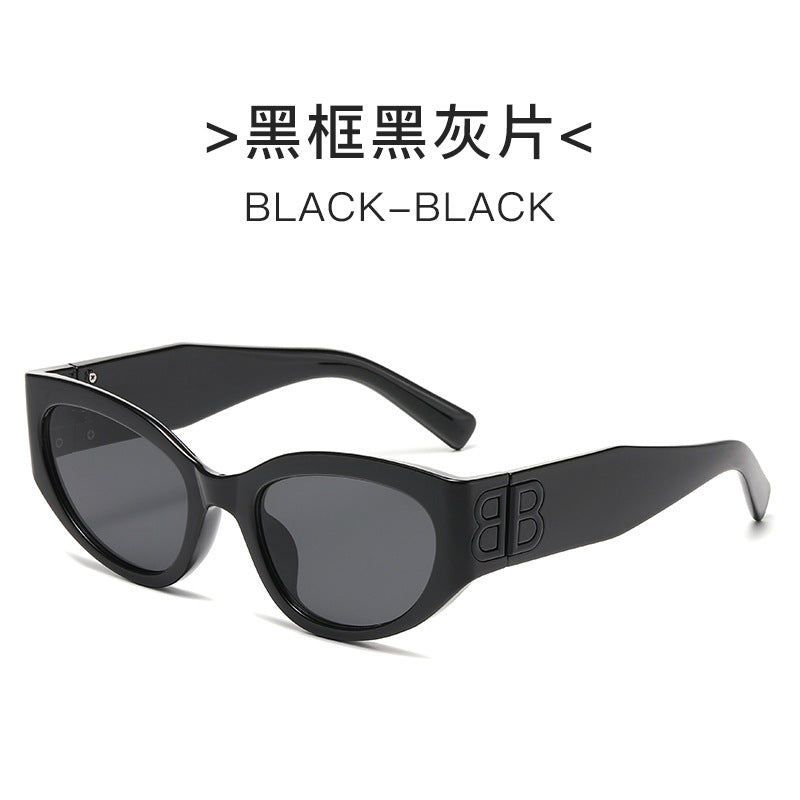 Wholesale Retro cat-eye high-end glasses