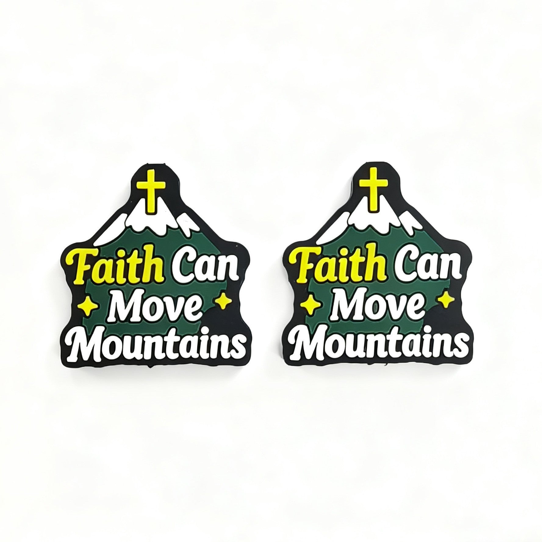 Wholesale 10pcs Colorful cartoon letters Focal Beads