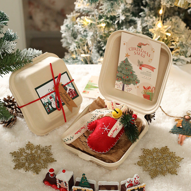 Wholesale Christmas gift plush Christmas tree pendant Christmas decoration