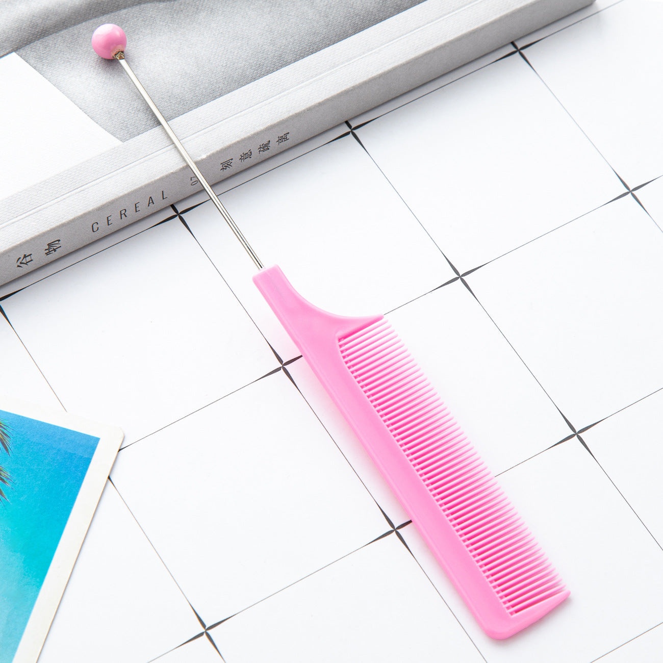 Wholesale DIY Beadable Comb Pointed Tail Comb