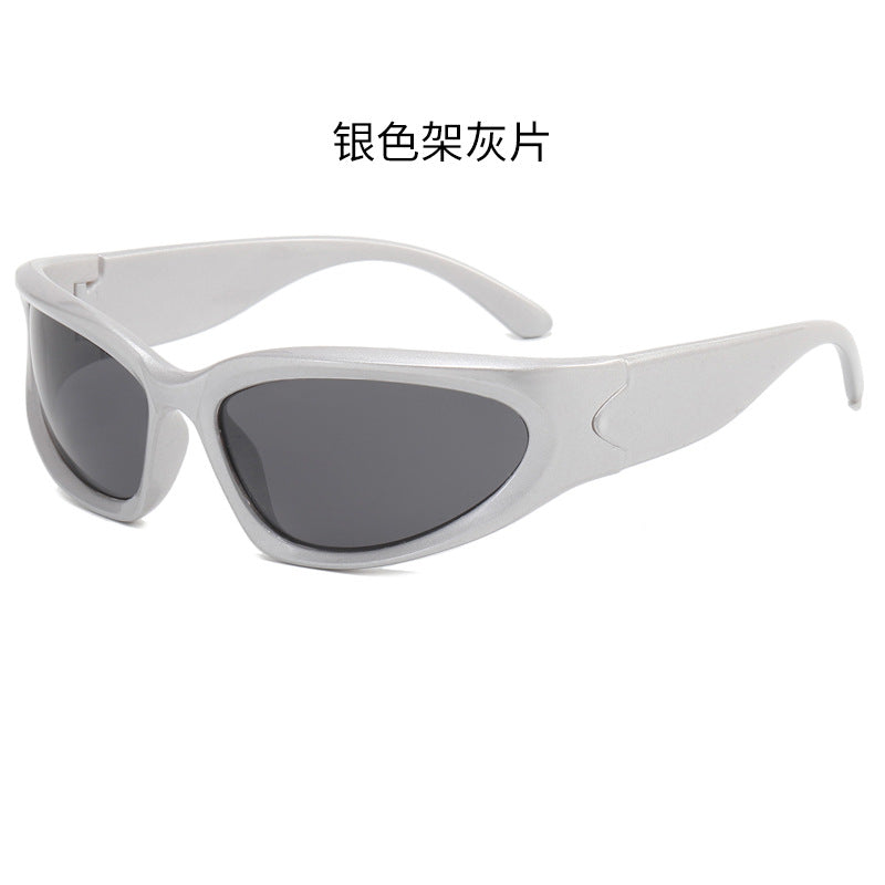 Wholesale Cycling Sunglasses Steampunk Small Frame Sunglasses