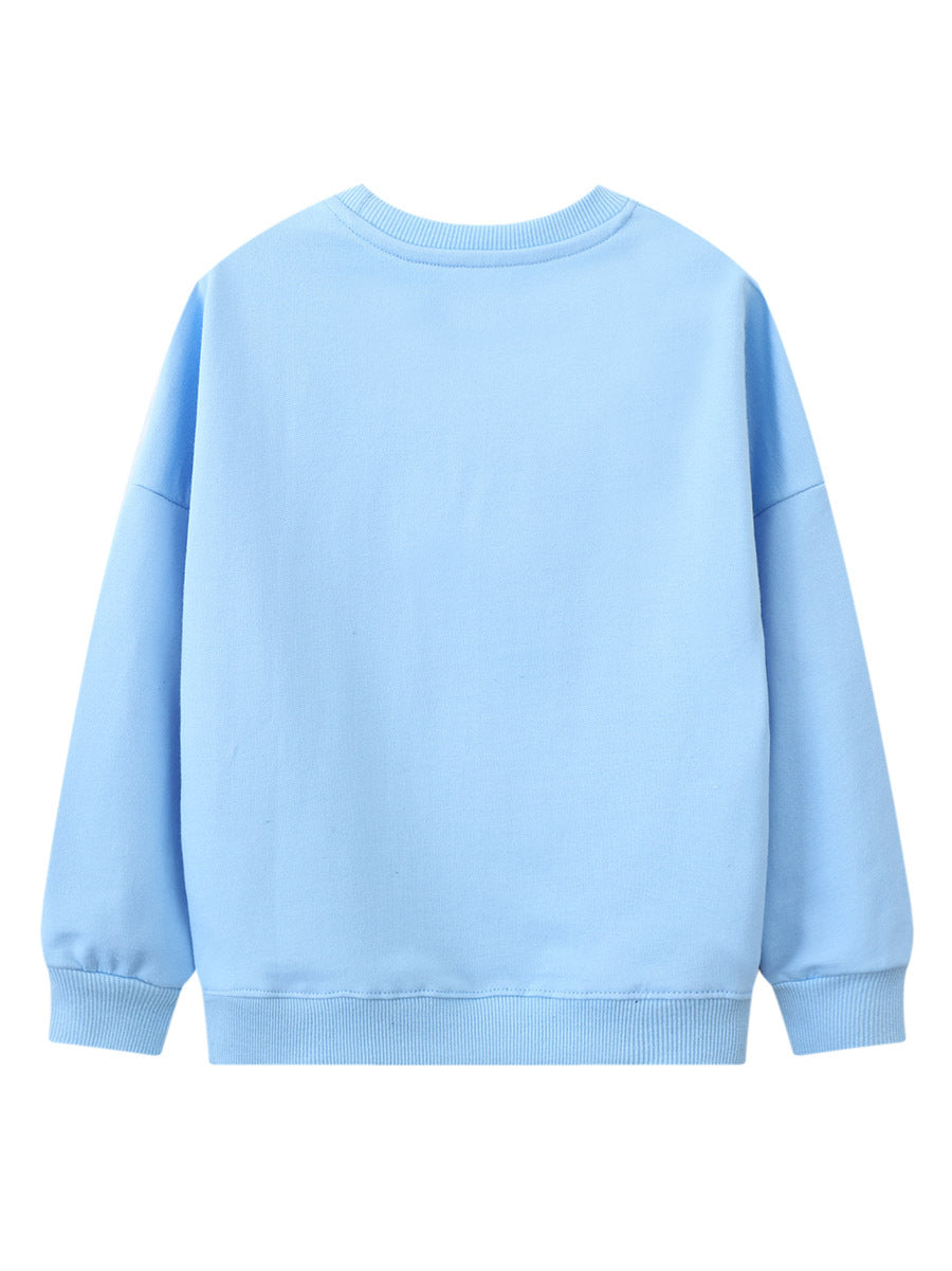 Wholesale Girls Long Sleeve Sweatshirt And Leggings Set Trendy Casual Outfit For Kids Everyday Wear Fashion