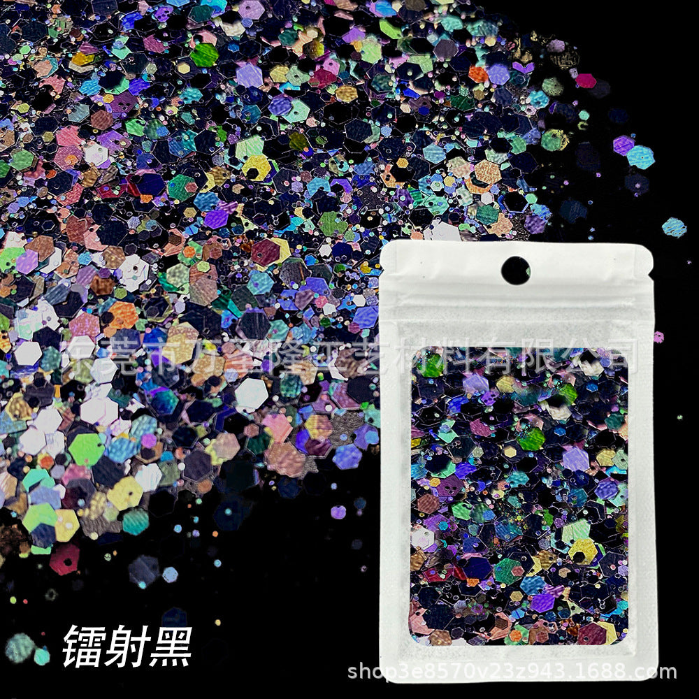 Wholesale Popular Holographic Mixed Size Sequins Filler