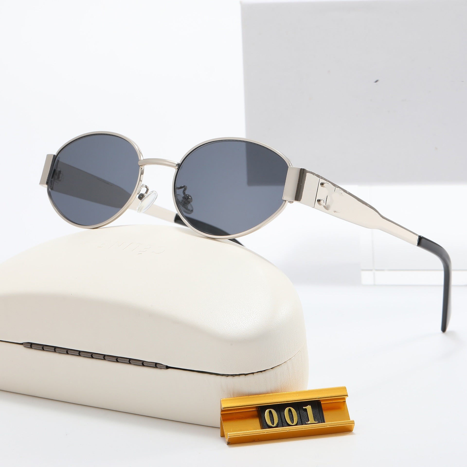 Wholesale Retro oval cat-eye sunglasses