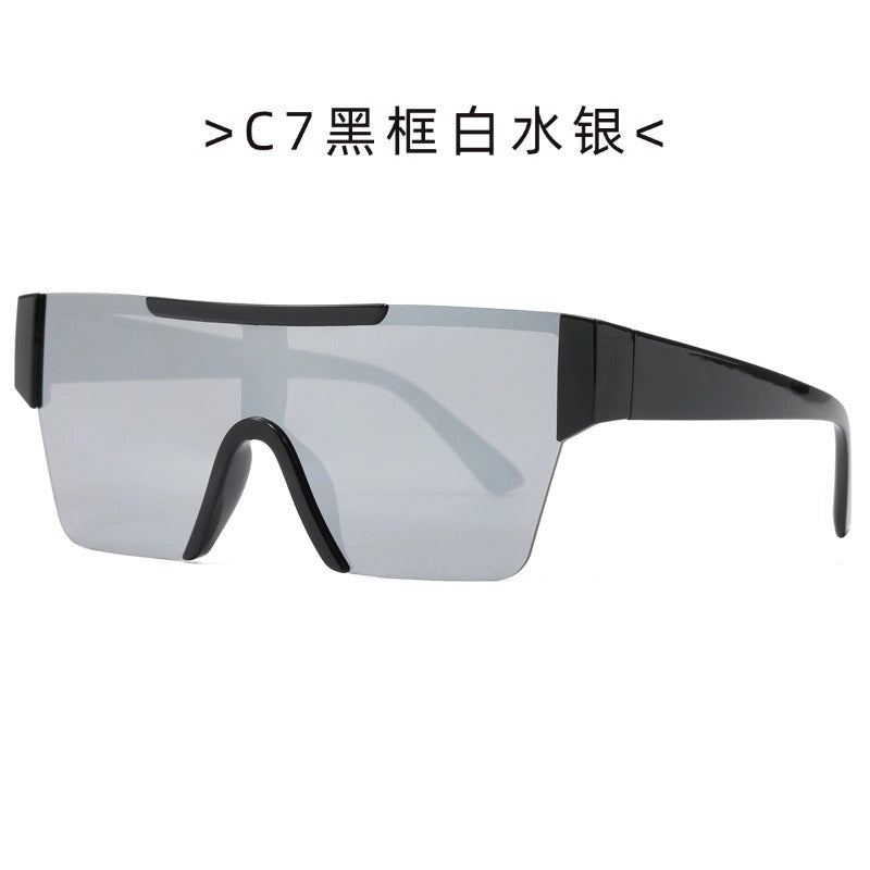 Wholesale Frameless sunglasses for men and women with integrated lenses