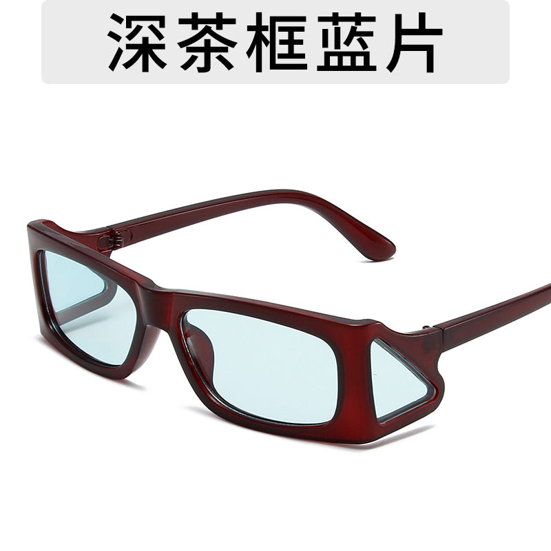 Wholesale Punk style personality sunglasses square