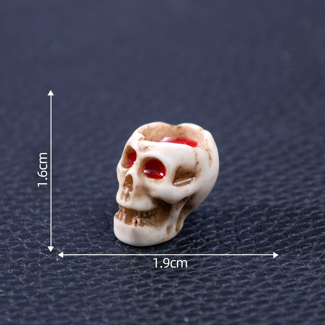 Wholesale  skull DIY decoration accessories micro landscape desktop small ornaments