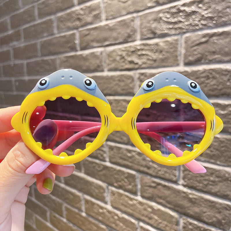 Wholesale Cartoon Baby Shark Kids Sunglasses