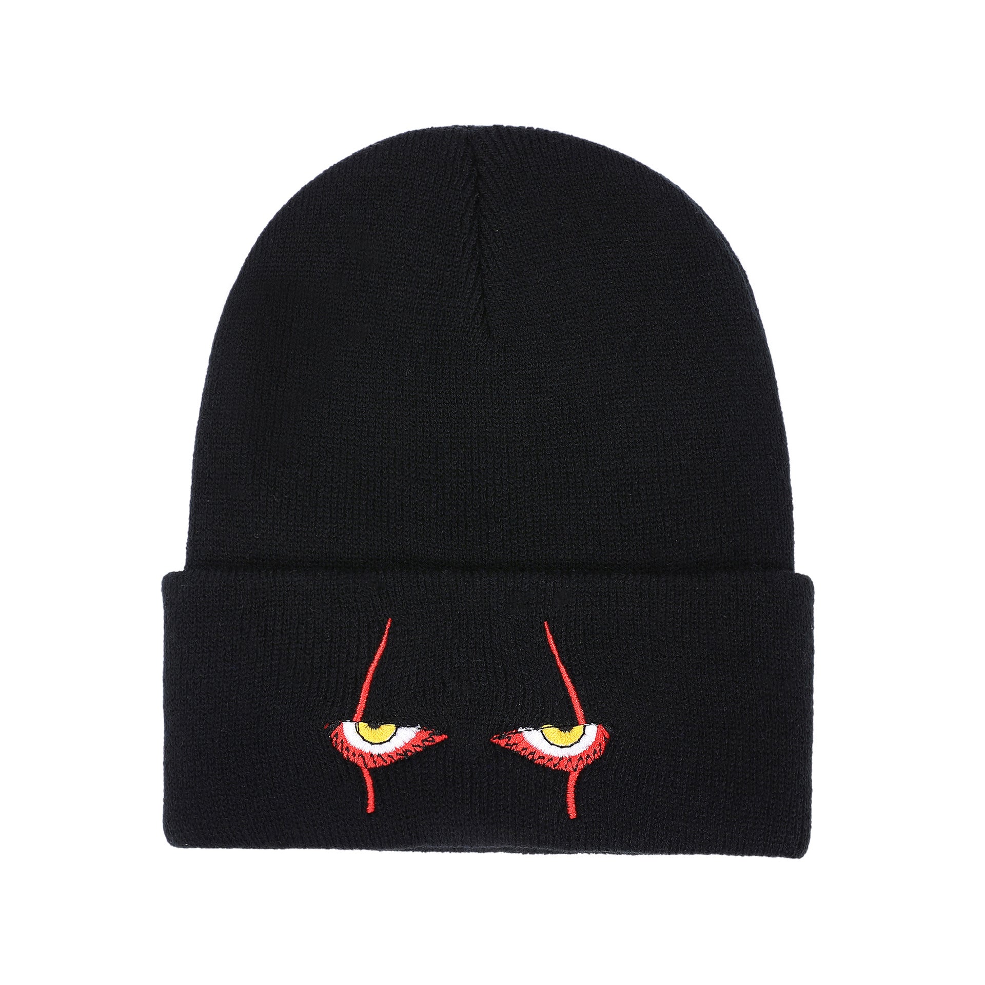 Wholesale Warm Beanie Printed Embroidered Knitted Hat