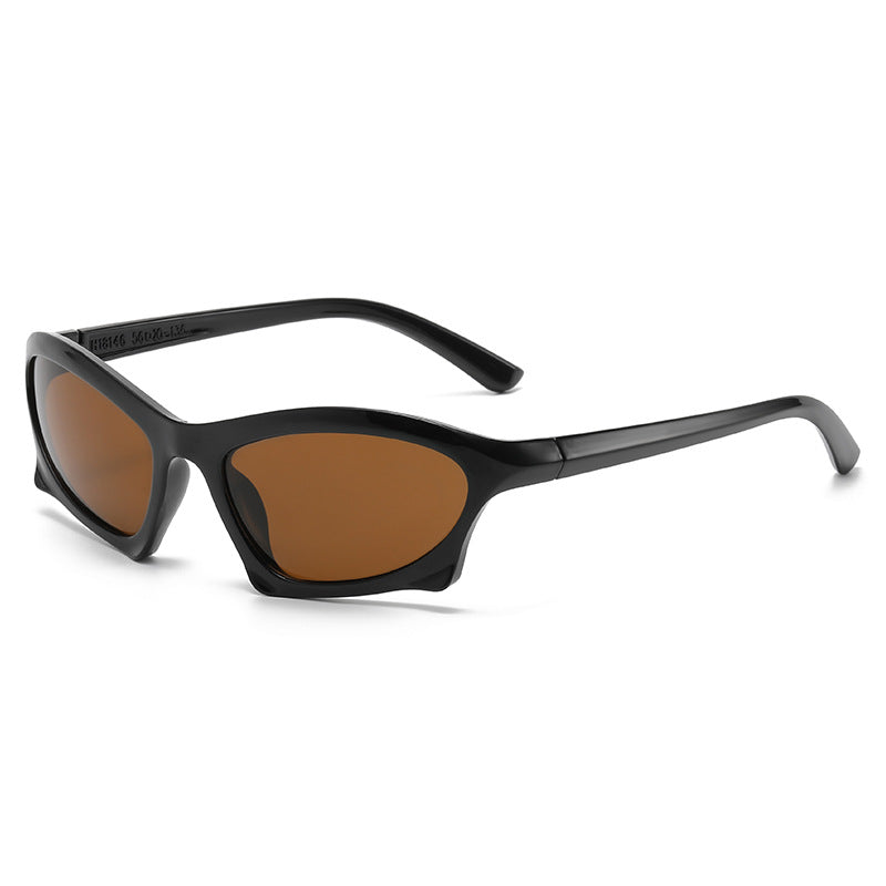 Wholesale Y2K Shaped Polygon PC Sunglasses