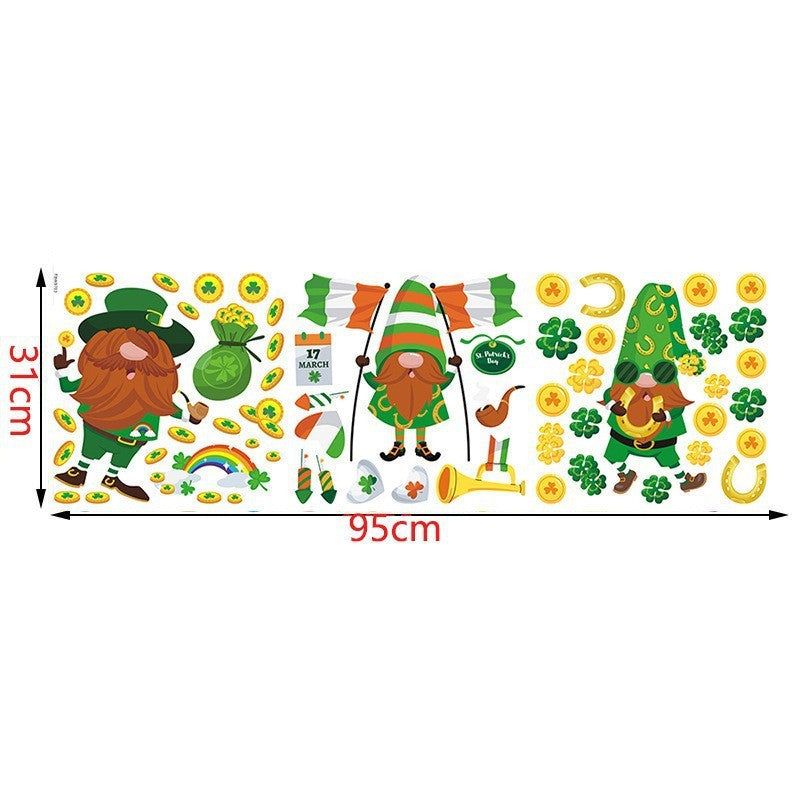 Wholesale St. Patrick's Day Window Stickers Decoration