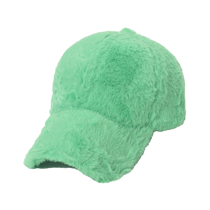 Wholesale Winter Plush Baseball Cap