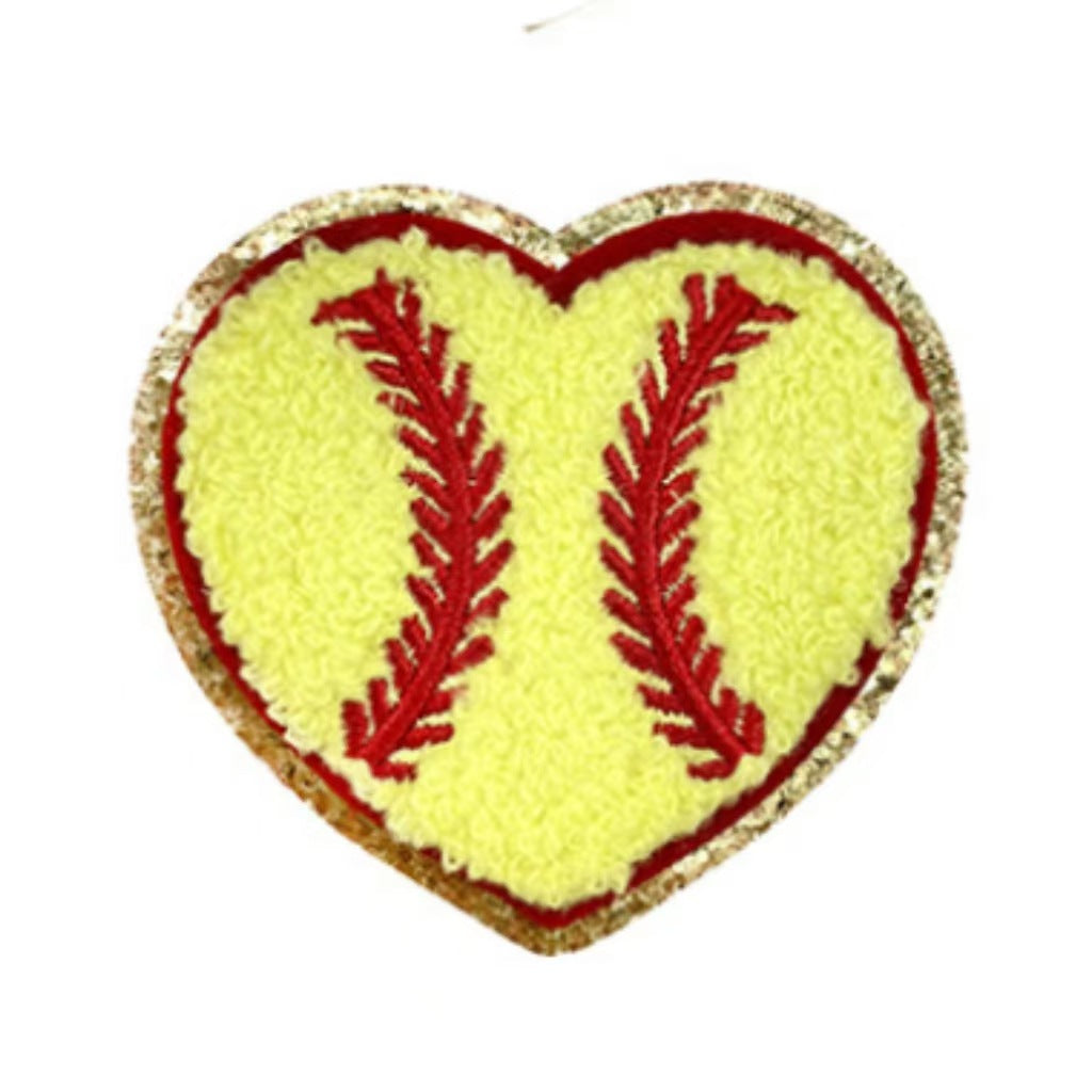 Wholesale Love Basketball Theme Patch Gold Edge Embroidered Iron On DIY Accessory For ets