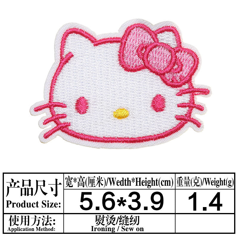 Wholesale DIY patchs cute cat patch children' s clothing bag OLY Exclusive