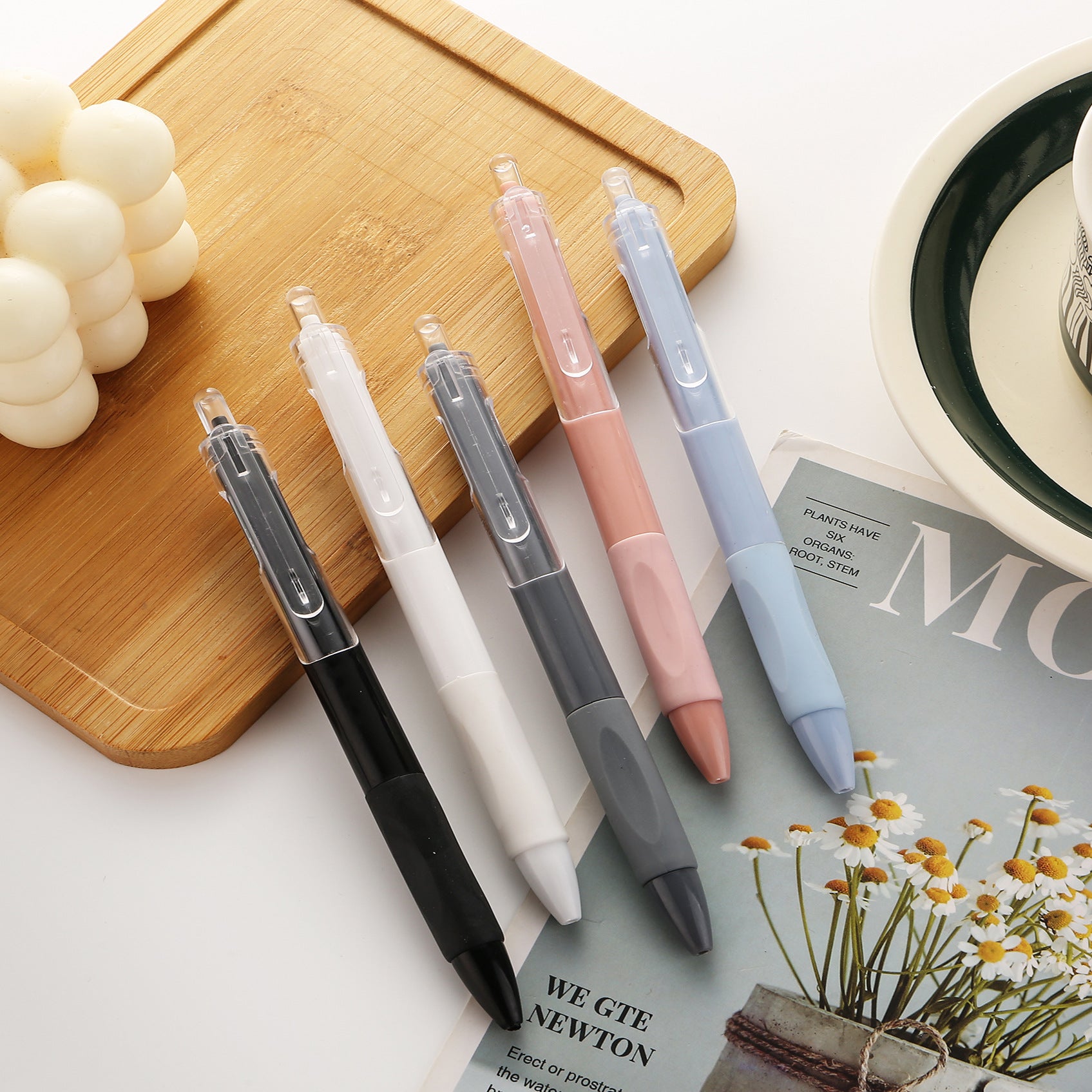 Wholesale Plastic 0.5mm Black Pen