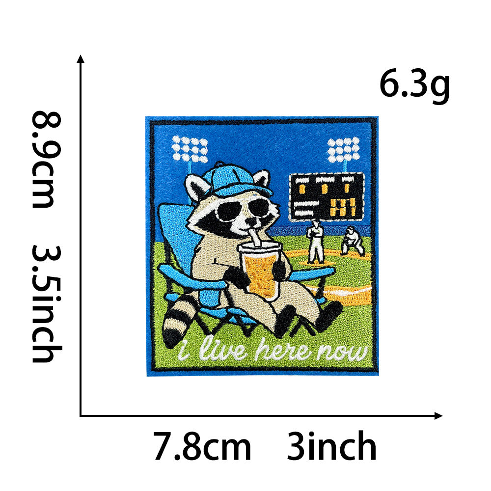Wholesale Baseball Star Embroidered Patches Iron On DIY For Hats Backpacks Trendy Fashion Accessory