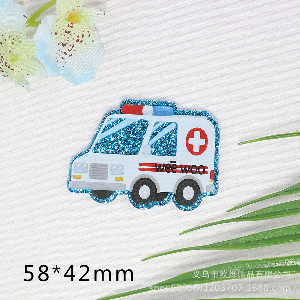 Wholesale 10pcs Cute Acrylic DIY Patch Accessories