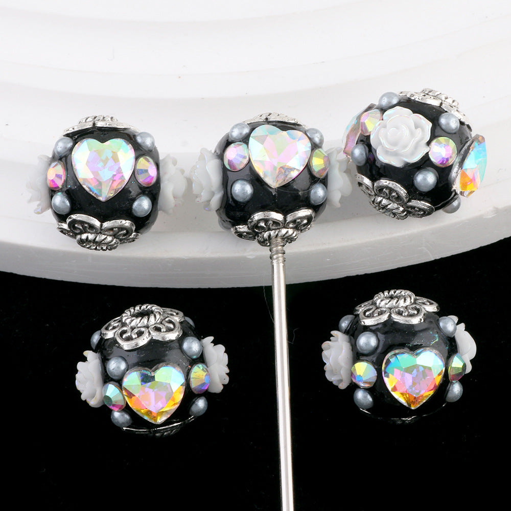 Wholesale 10pcs/pack Mermaid Tears Drill Ball  Beads DIY