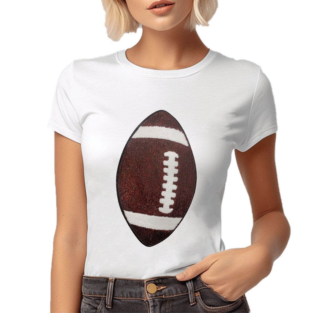 Wholesale Rugby Cartoon Sequined Embroidery Patch Stylish DIY Clothing Accessory For Coats