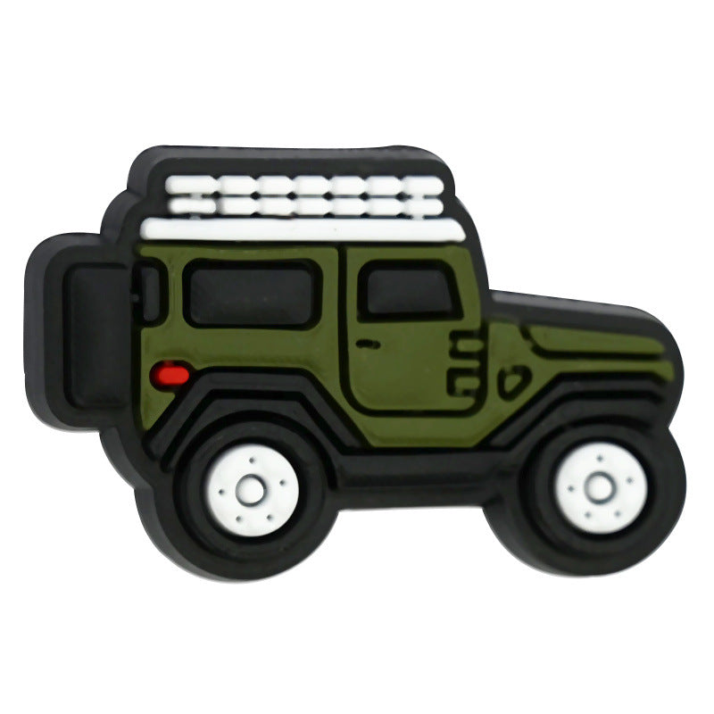 Wholesale Random 100pcs/pack  Off road vehicle series cartoon bead   Focal Beads