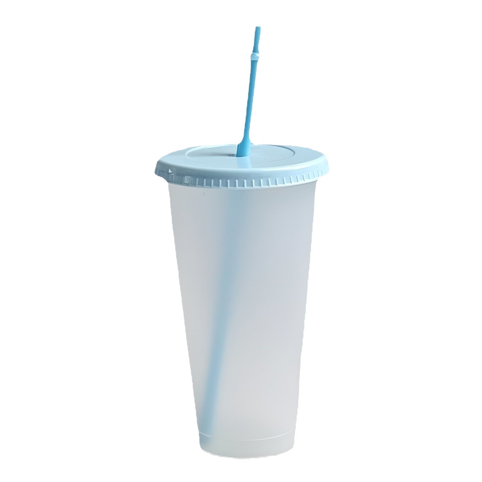 Wholesale 5pcs Colorful PP material large capacity 710ml plastic straw cup