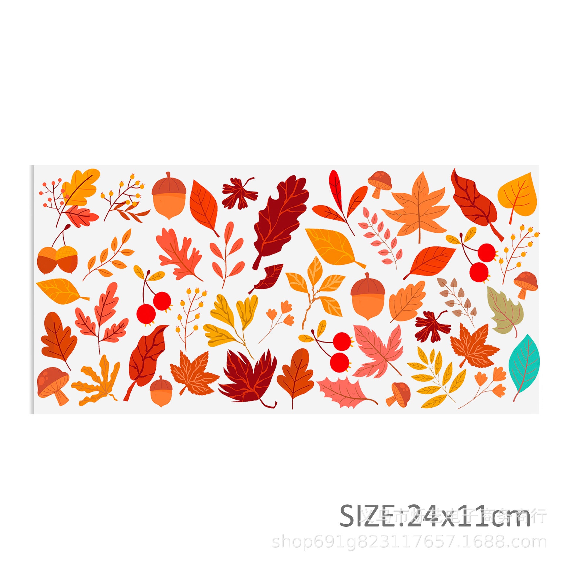 Wholesale Hamburgers and French fries food category 16oz Cup UV DTF Wraps