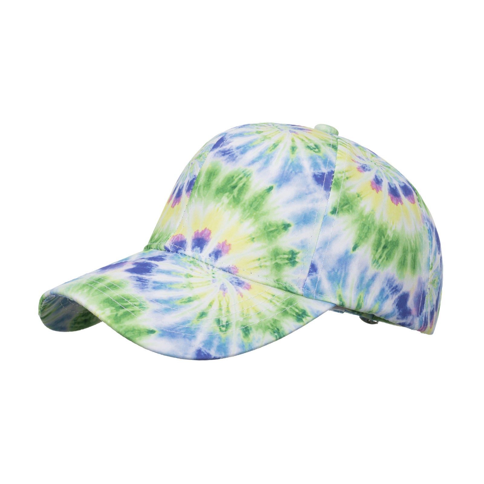 Wholesale Gradient Tie Dyed Polyester Baseball Caps