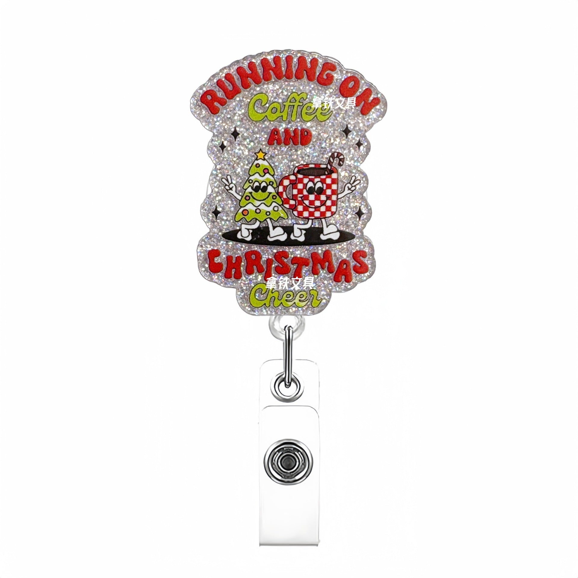 Wholesale Christmas Doctor Pull-Out Nurse Badge Reels