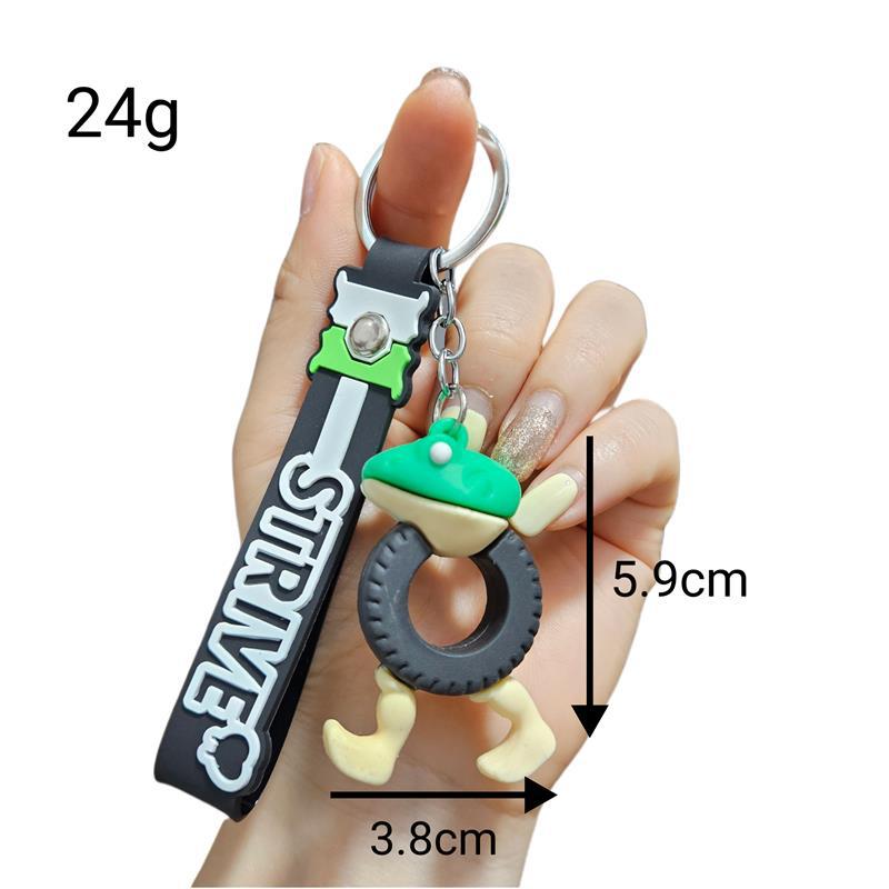 Wholesale Cute cartoon diverse animal Cute Keychain OLY Exclusive